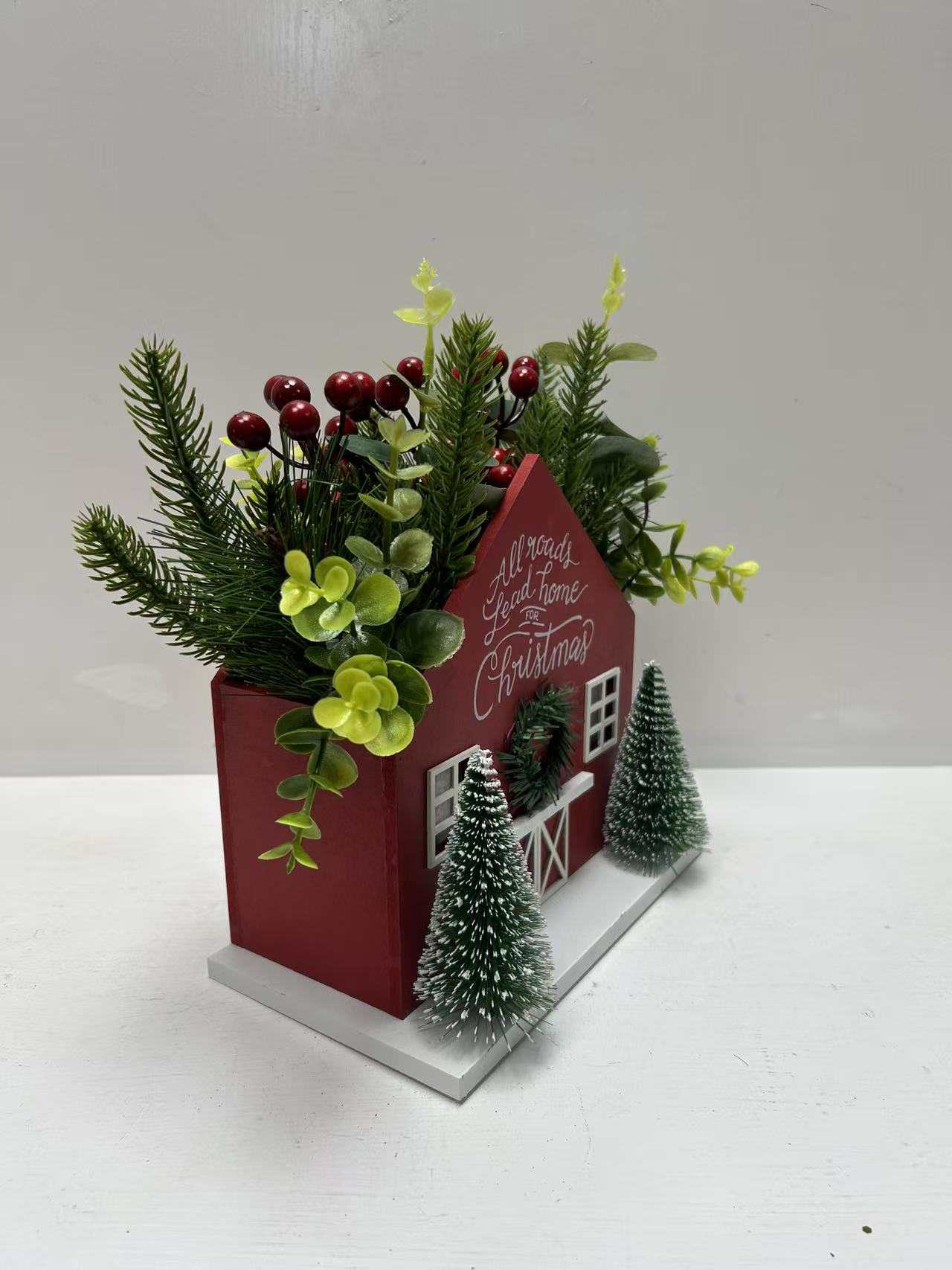 Christmas House Decoration, Festive Tabletop Ornament