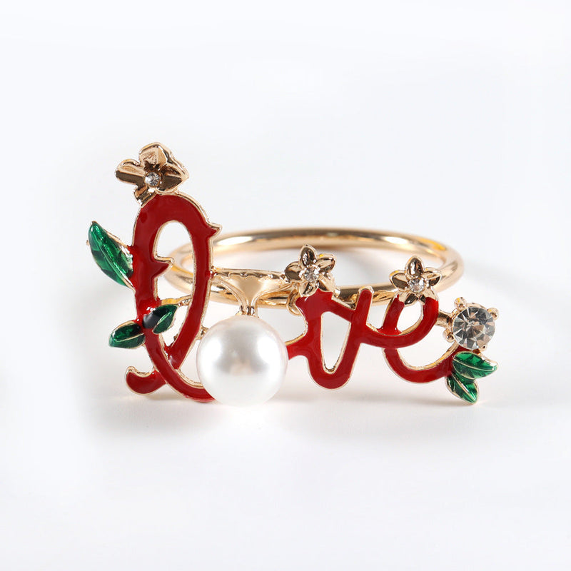 6 Pcs Christmas Napkin Ring Holders Set – Holiday Table Decor, Bulk Pack