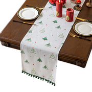 Christmas Retro Table Runner 13.78 x 118 Inch Festive Long Tablecloth