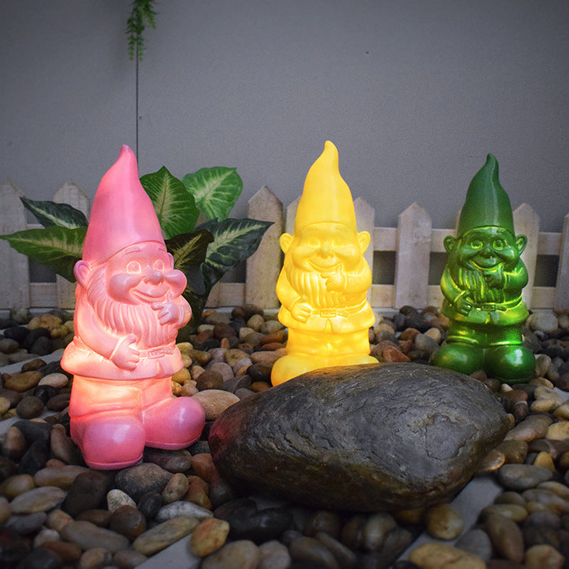 Glow Decorations Christmas Santa Solar Lights Outdoor Garden Decor Bulk Pack
