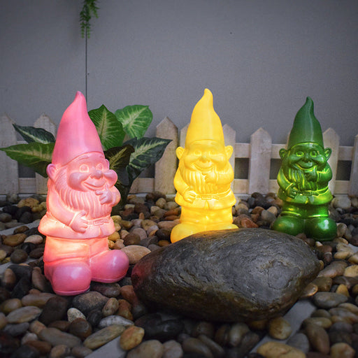 Glow Decorations Christmas Santa Solar Lights Outdoor Garden Decor Bulk Pack