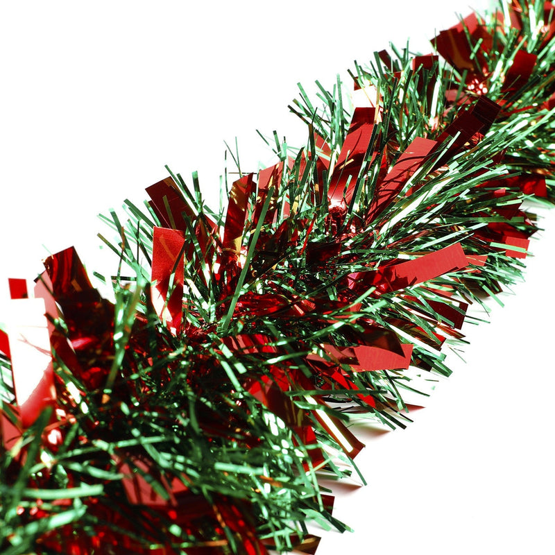 10 Pcs Christmas Tinsel Garland 65 Ft Metallic Hanging Decorations Bulk Artificial