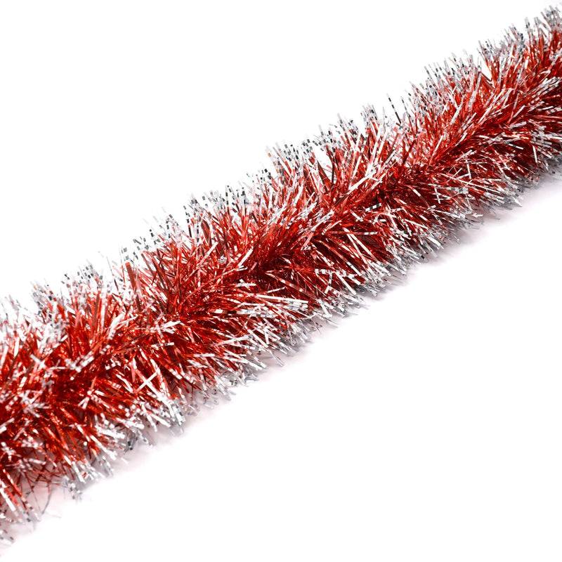 10 Pcs 65 Ft Metallic Tinsel Hanging Garland Shiny Artificial Decoration
