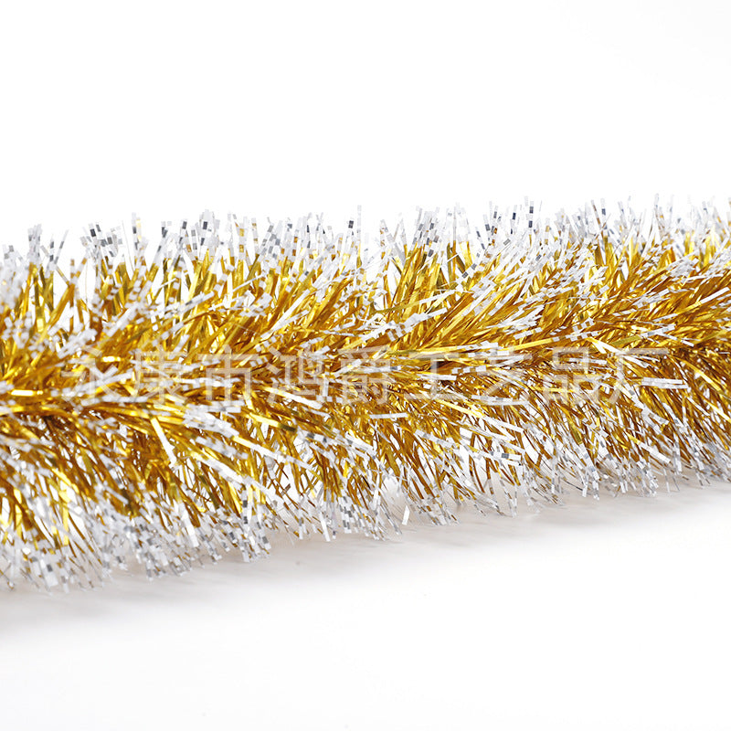 10 Pcs 65 Ft Metallic Tinsel Hanging Garland Shiny Artificial Decoration
