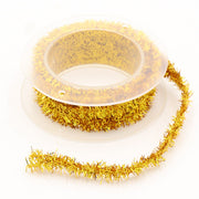 59 Inch Christmas Tinsel Garland, Shiny Twist, Bulk Quantity, Holiday Decoration