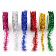 59 Inch Christmas Tinsel Garland, Shiny Twist, Bulk Quantity, Holiday Decoration