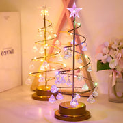 Christmas Tree Tabletop Lamp Crystal Night Light Bulk Home Decoration