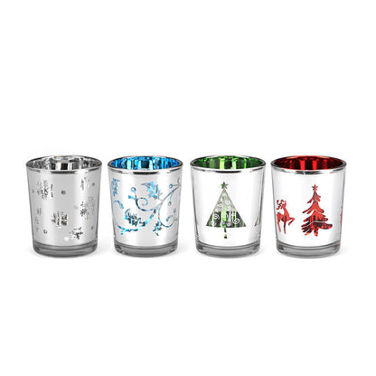 Bulk Christmas Votive Candle Holders for Table Centerpiece, Home Decor, Special Occasions and Gifts Wholesale