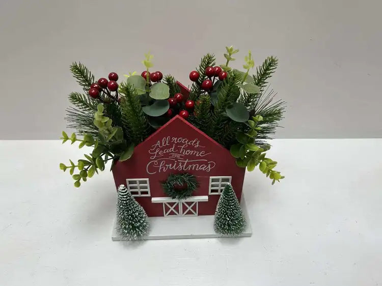 Christmas House Decoration, Festive Tabletop Ornament