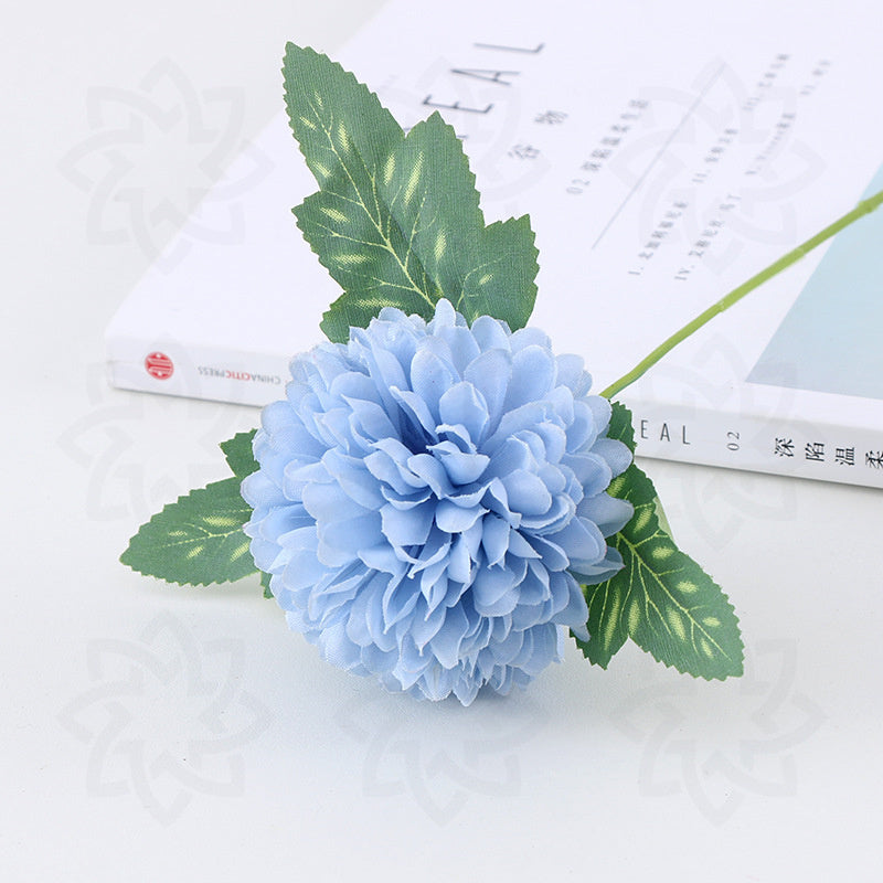 11 Inch Chrysanthemum Stems 10 Pcs Faux Silk Kiku Flowers Bulk