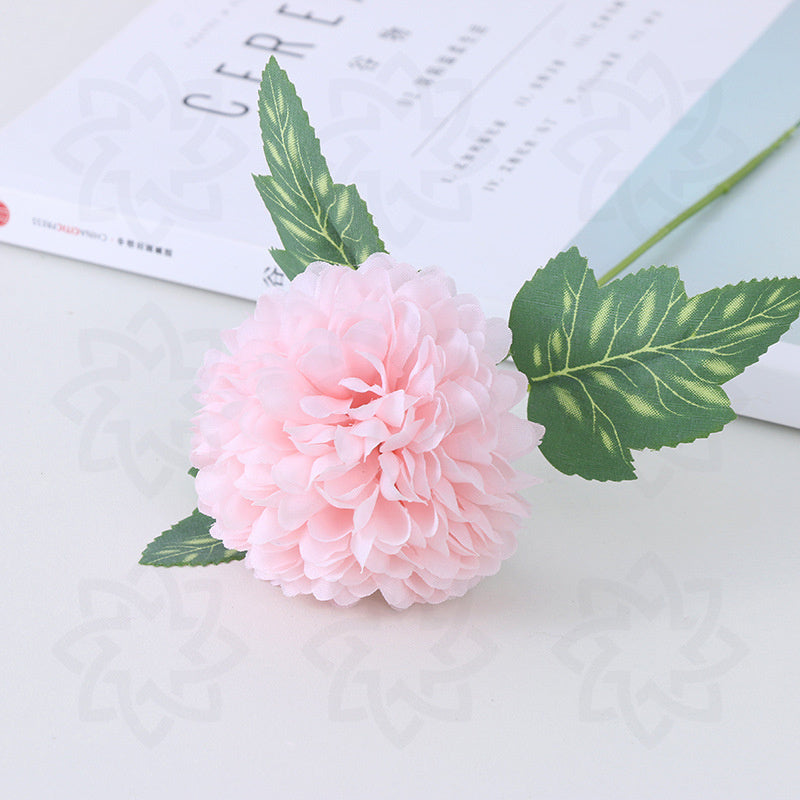 11 Inch Chrysanthemum Stems 10 Pcs Faux Silk Kiku Flowers Bulk
