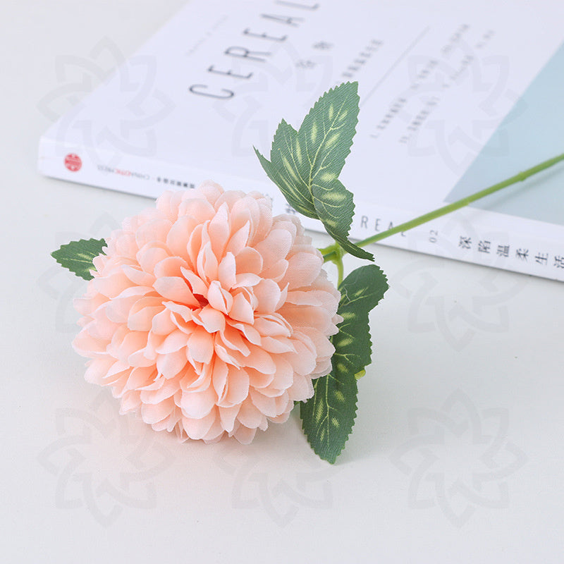 11 Inch Chrysanthemum Stems 10 Pcs Faux Silk Kiku Flowers Bulk
