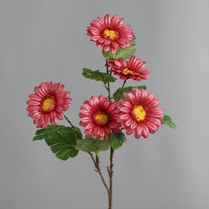 2025 Modern Romance Artificial Chrysanthemum Stems Bulk for Wedding and Home Decorations