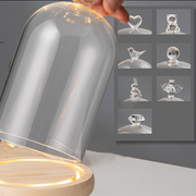Angel Love Light Up Clear Glass Display Dome for DIY Gifts, Bulk Wholesale Pack