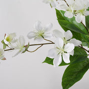 31.5 Inch Artificial Clerodendrum Stem 1 Pc Extra Blossom Real Touch Spring Flower