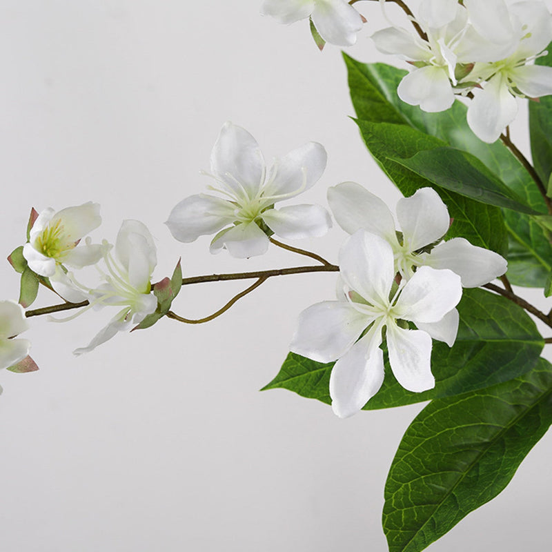 31.5 Inch Artificial Clerodendrum Stem 1 Pc Extra Blossom Real Touch Spring Flower