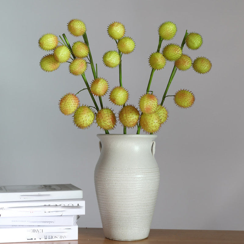 29 Inch Artificial Sclepias Fruticosa Flowers 10 Stems Bulk Club Fruit Silk Stems