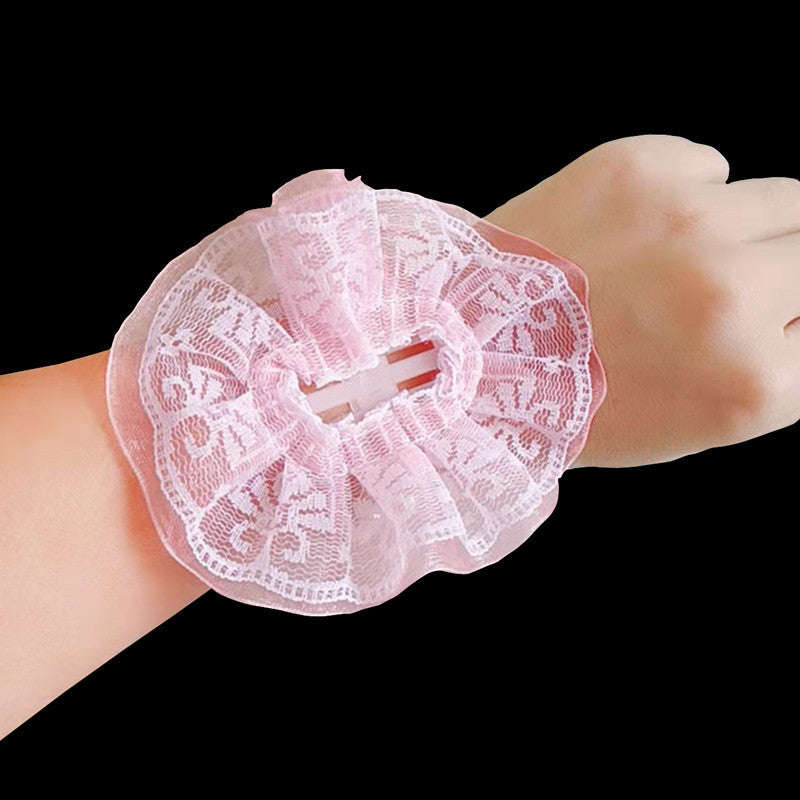 10 Pcs Elastic Pearl Wrist Bracelets Bands for DIY Wedding Corsage Flowers Accessories Bulk