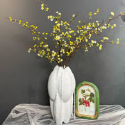 35 Inch Wax Flower Blossom Branch Chamelaucium Uncinatum Silk Artificial Flowers Bulk Quantity