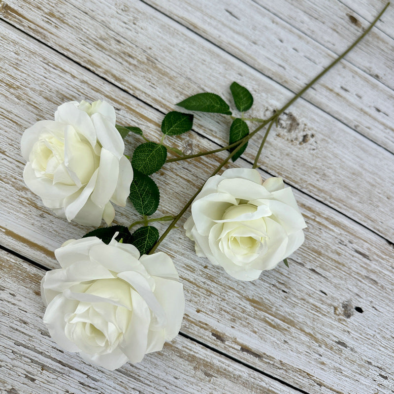25 Inch Princess Diana Dusty Rose Silk Flower Spray Stems, 25 Pcs Artificial Bulk