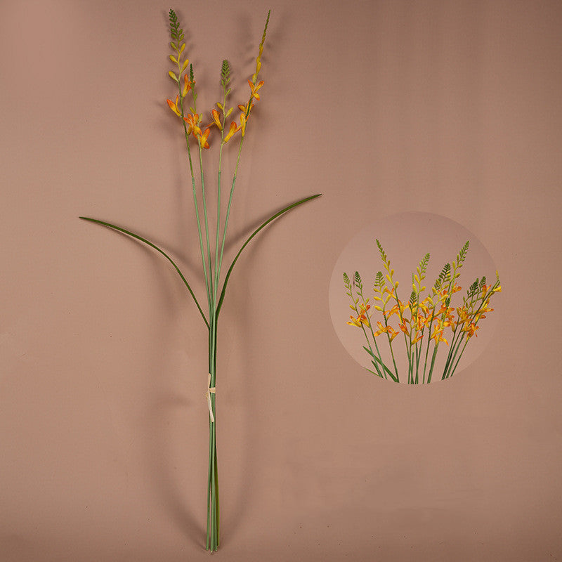29.5 Inch Artificial Silk Crocosmia Stems Bulk Quantity