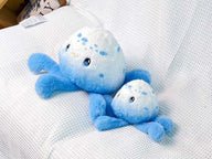 Cute Jellyfish Plush Toy 2-Pack (Small & Large) - Ocean Animal Stuffed Keychain for Kids