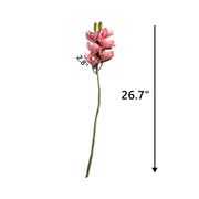 Cymbidium Orchid Stems 10 Pcs 20 Inch Real Touch Artificial Silk Flowers for Floral Arrangements