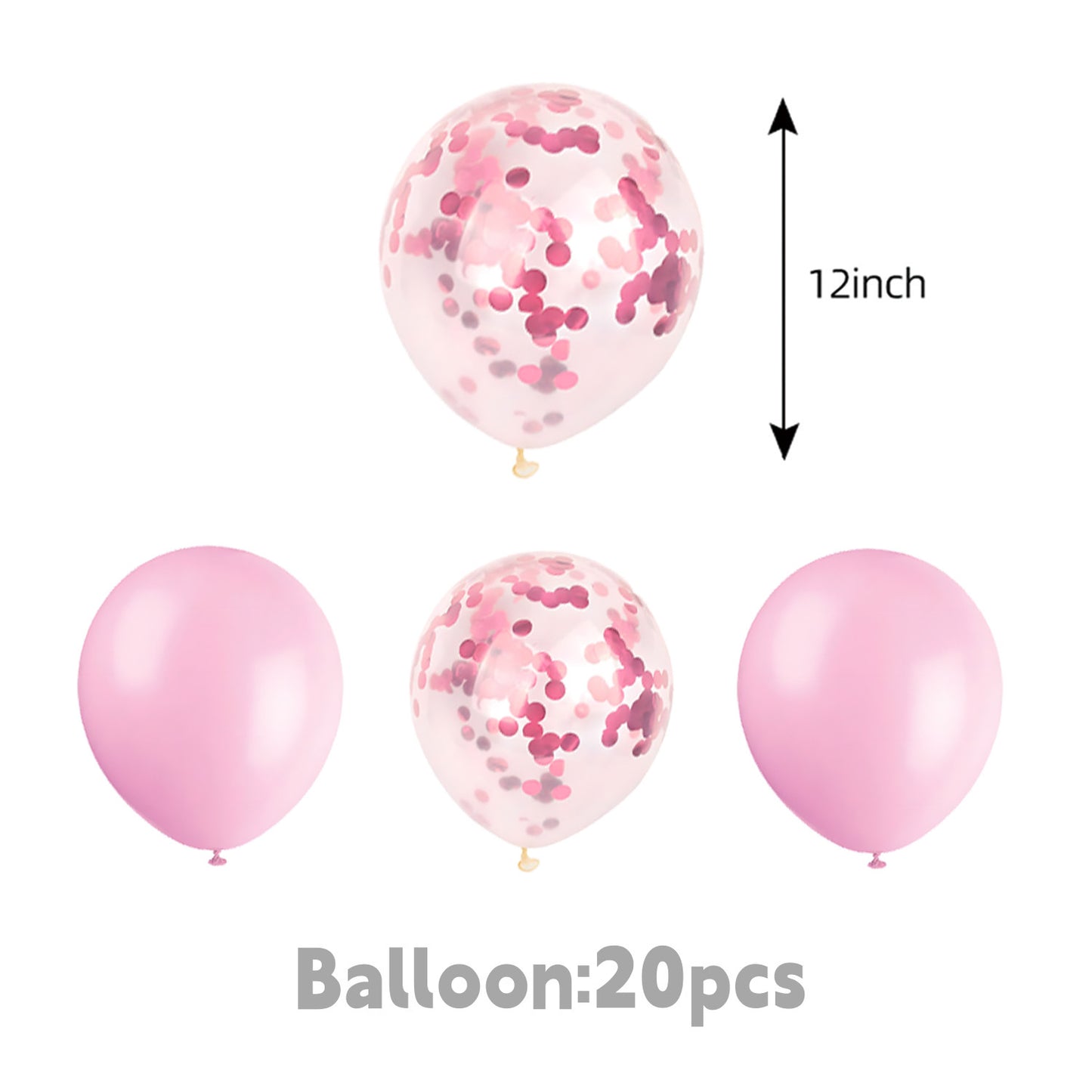 Pink Heart Spiral Wedding Decorations - 7 Styles Valentine's Day Proposal Paper Flower Ball Garlands