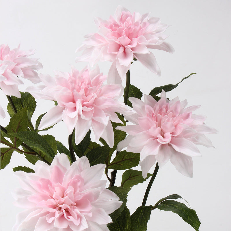 21 Inch Dahlia Artificial Flower Stem Spray, Real Touch, Bulk Quantity