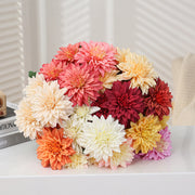 20 Inch Artificial Dahlia Stem Spray, Silk Flowers, Bulk Wholesale, 1 Stem