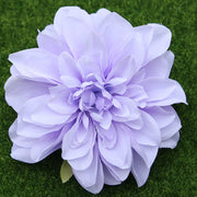 5 Inch Artificial Dahlia Flower Heads with Detachable Stems, Bulk Quantity