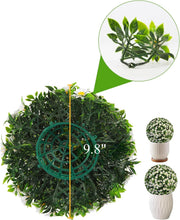 9.8 Inch Artificial Daisy Topiary Ball Hanging Faux Plant, Bulk Quantity