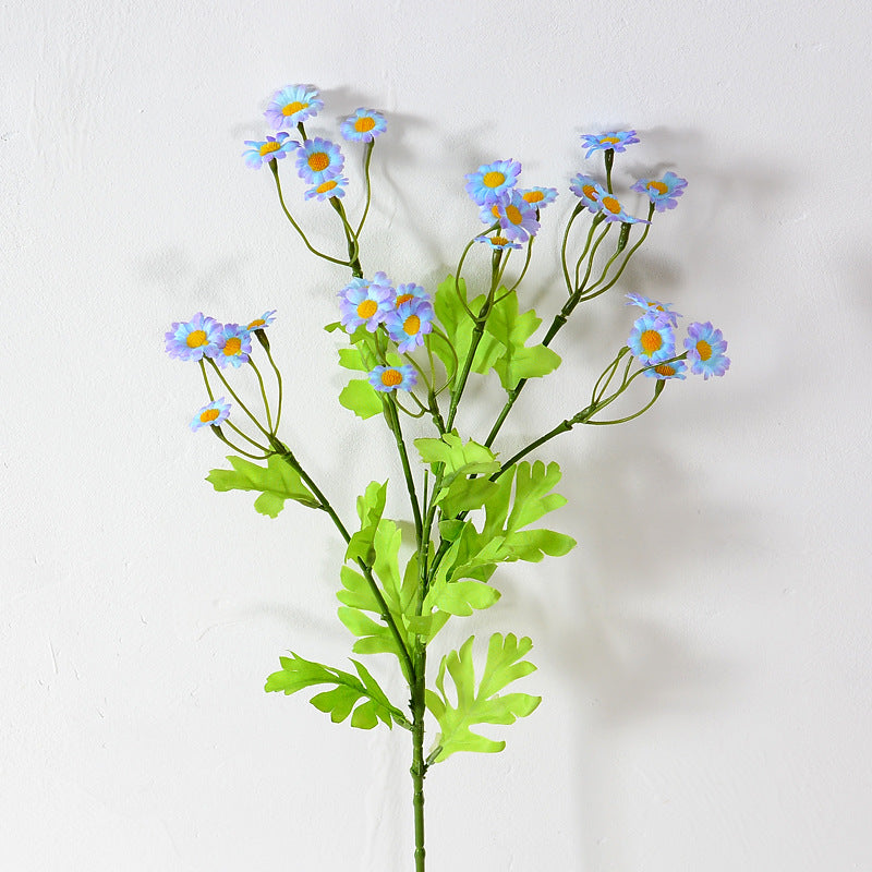 21 Inch Artificial Silk Daisy Spray Branches Chamomile Flowers, 1 Stem