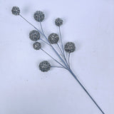 19.68 Inch Dandelion Bouquet with 8 Flower Balls - Artificial Flower Arrangement, Perfect for Christmas Decorations, Home Decor & Holiday Gatherings