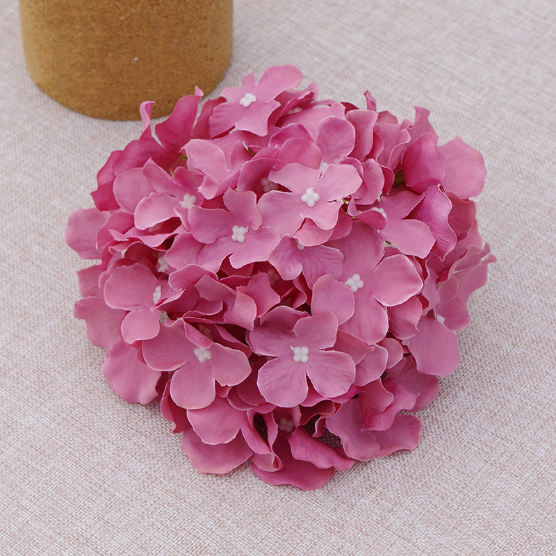 26-Color Silk Hydrangeas Artificial Flowers with Detachable Stems for DIY Floral Arrangements