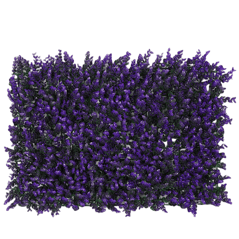 12 Inch 12 Pcs Artificial Boxwood Wall Mat Greenery Backdrop UV Protected