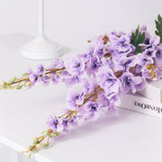 Real Touch Delphinium Stem 28 Inch Artificial Silk Flower