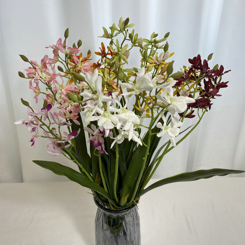 18.9 Inch Dendrobium Artificial Orchid Stems Bulk Quantity