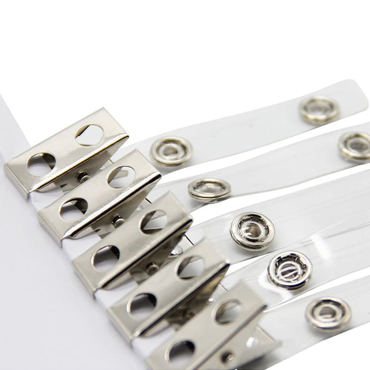 100 Pcs Metal Badge Clips with Flag Flower Design for Crafts and Christmas Decorations