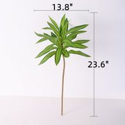 23.8 Inch Artificial Dracaena Stem Real Touch Plant Bulk Quantity