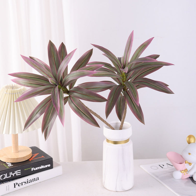 23.8 Inch Artificial Dracaena Stem Real Touch Plant Bulk Quantity