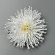 50 Pcs 7 Inch Artificial Dragon's Claw Chrysanthemum Flower Heads for Crafts