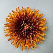 50 Pcs 7 Inch Artificial Dragon's Claw Chrysanthemum Flower Heads for Crafts