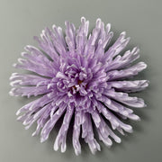 50 Pcs 7 Inch Artificial Dragon's Claw Chrysanthemum Flower Heads for Crafts