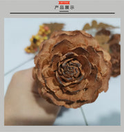 Dried Natural Pine Cones for Decoration and DIY Crafts, 50 Pieces, Natural Brown