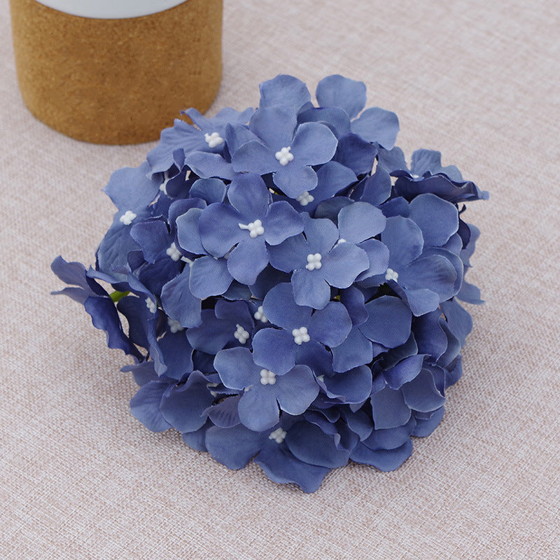 26-Color Silk Hydrangeas Artificial Flowers with Detachable Stems for DIY Floral Arrangements