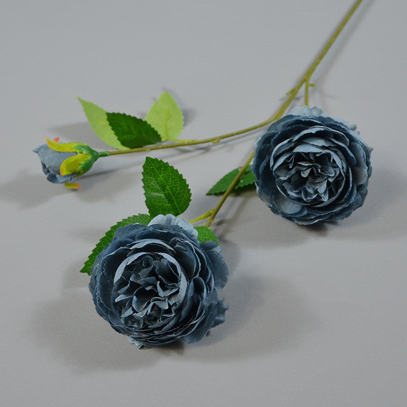23 Inch Artificial Peony Stems Spray 10 Pcs Faux Silk Flowers Bulk Wholesale