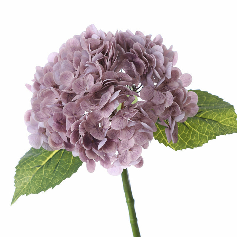 19 Inch Real Touch Hydrangea Stems, 20 Pcs Bulk Artificial Flowers for Floral Arrangements