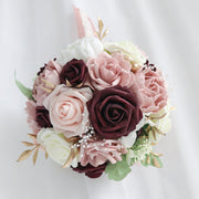 Silk Rose Flower Balls 6 Pcs 8 Inch Wedding Hanging Spheres Kissing Ball Centerpieces