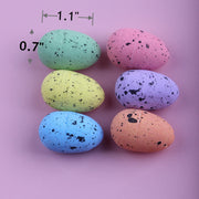 50 Pcs Artificial Easter Eggs Vase Filler Decor, Bulk Decorative Fillers for Spring